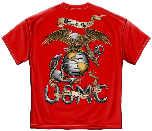 Eagle USMC Red