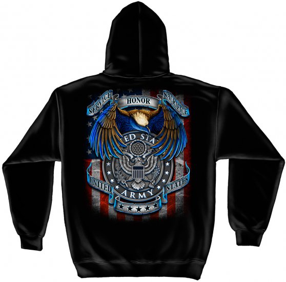 Hooded Sweat Shirt True Hero's Army